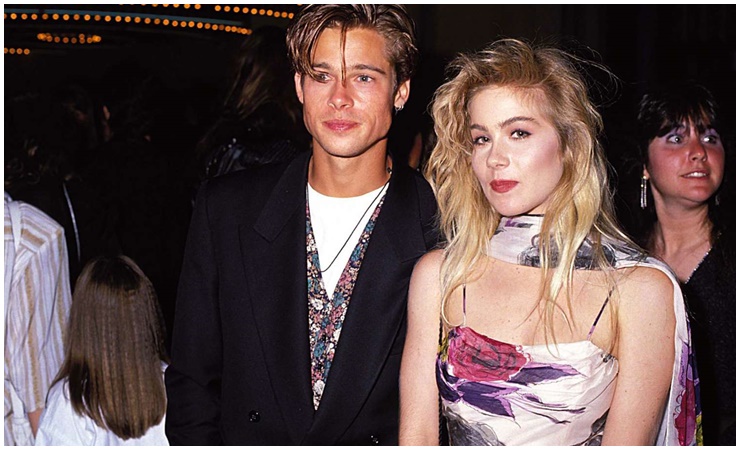 Năm 1989, Brad Pitt hẹn hò nữ diễn viên xinh đẹp Christina Applegate.
