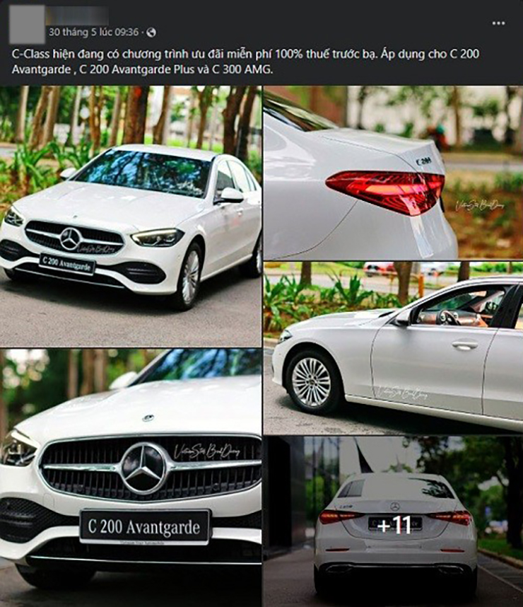 Mercedes-Benz C-Class được ưu đãi gần nửa tỷ đồng tại đại lý - 2