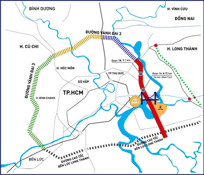 Các đô thị vệ tinh sầm uất dọc tuyến Vành đai 3 đang đón đầu làn sóng an cư