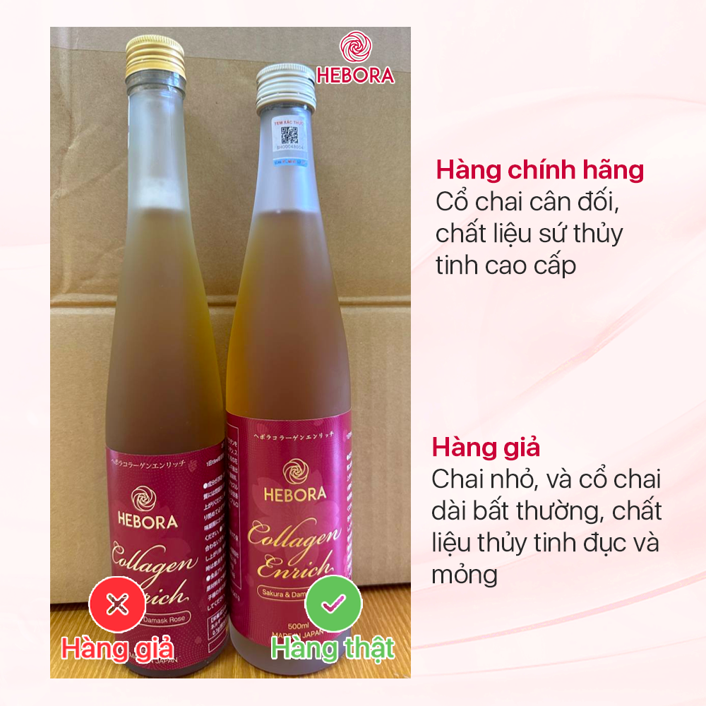 Thương hiệu Collagen Hebora hướng dẫn khách hàng cách mua hàng thật, tránh hàng giả - 1