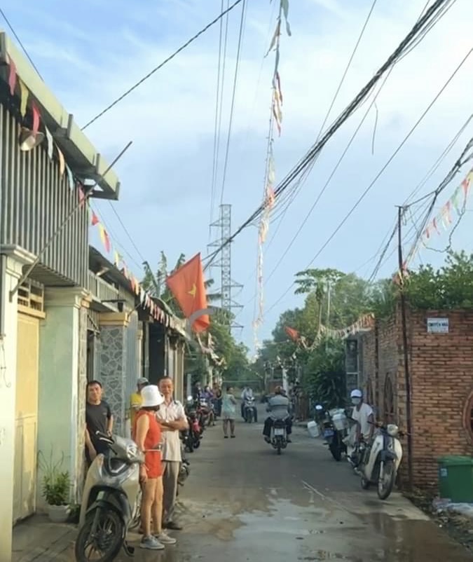 Con hẻm nơi xảy ra sự việc