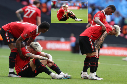 Bóng đá - MU thua chung kết FA Cup: Garnacho "buồn nhất", Rashford ra dáng đội trưởng