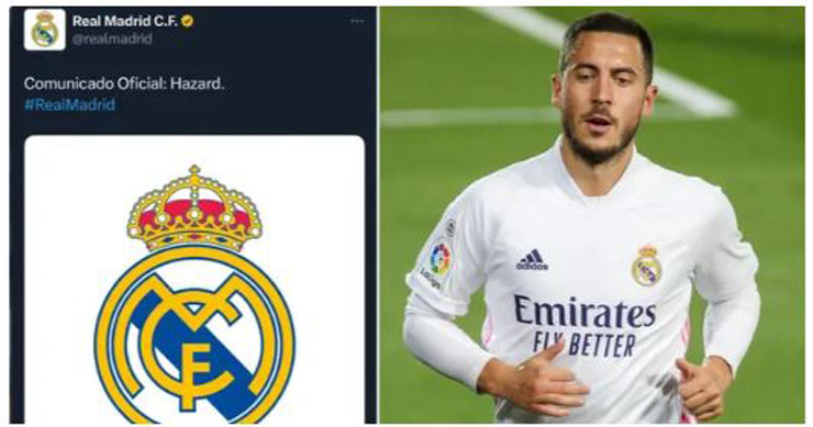 Real Madrid sẽ chia tay Eden Hazard cuối tháng này