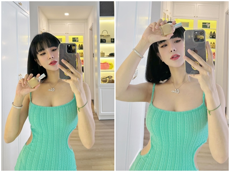 Từng ở nhà thuê sau ly hôn, Diệp Lâm Anh giờ đây sống trong nhà sang, dát hàng hiệu kín người - 3