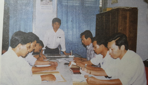 Phòng CSHS Công an TPHCM họp lên phương án truy bắt nhóm cướp (ảnh tư liệu)