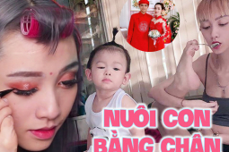 Bạn trẻ - Cuộc sống - Mẹ đơn thân nuôi con bằng chân tìm được hạnh phúc mới bên trai tân