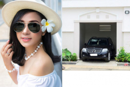 "Người đẹp Tây Đô" Việt Trinh gây ngỡ ngàng trước nhan sắc tuổi 50, lui về ở ẩn trong căn nhà đậm dấu ấn Phật giáo