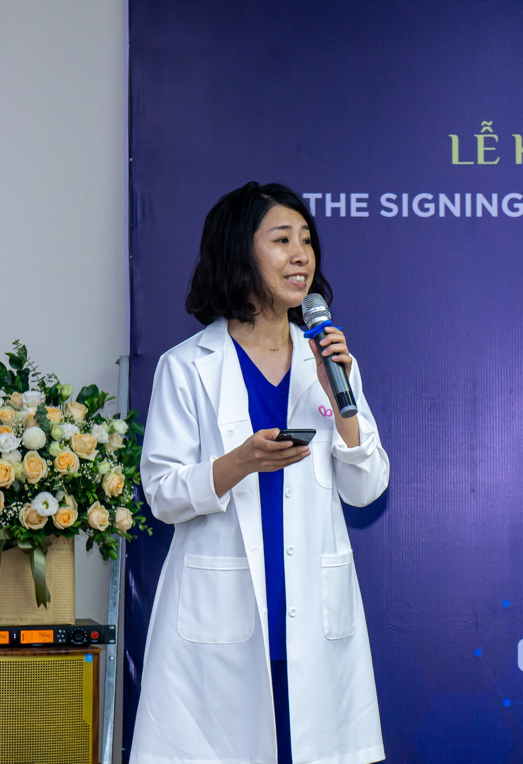 TS.BS Matsuo Megumi- đại diện Hệ thống Y tế Sakura chia sẻ về định hướng phát triển của Hệ thống Y tế Sakura