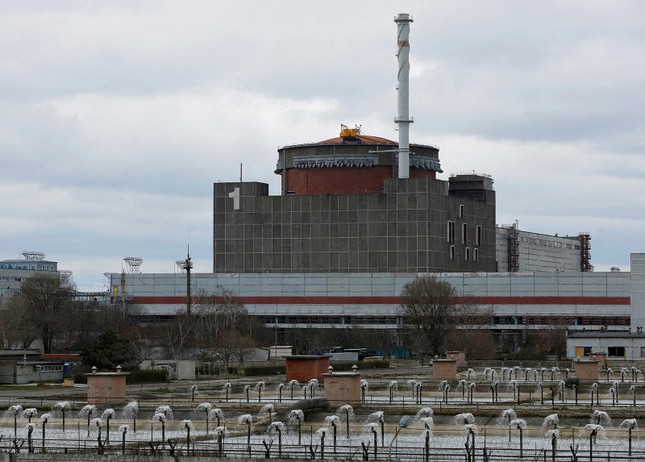 Nhà máy điện hạt nhân Zaporozhye. Ảnh: Reuters