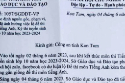 Giáo dục - du học - Đề nghị công an vào cuộc điều tra nghi vấn lộ đề thi vào lớp 10