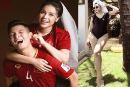 Đời sống Showbiz - Bà chủ khách sạn khiến Bùi Tiến Dũng "tán 3 tháng mới đổ" có gợi cảm bằng vợ Phan Văn Đức?