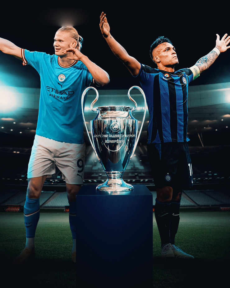 Man City hay Inter Milan sẽ trở thành tân vương Champions League mùa này?
