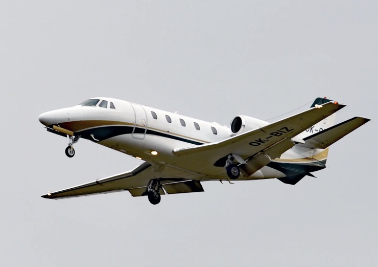 Chiếc máy bay cùng loại với máy bay thuộc sở hữu tư nhân bị rơi ở bang Virginia hôm 4/6.