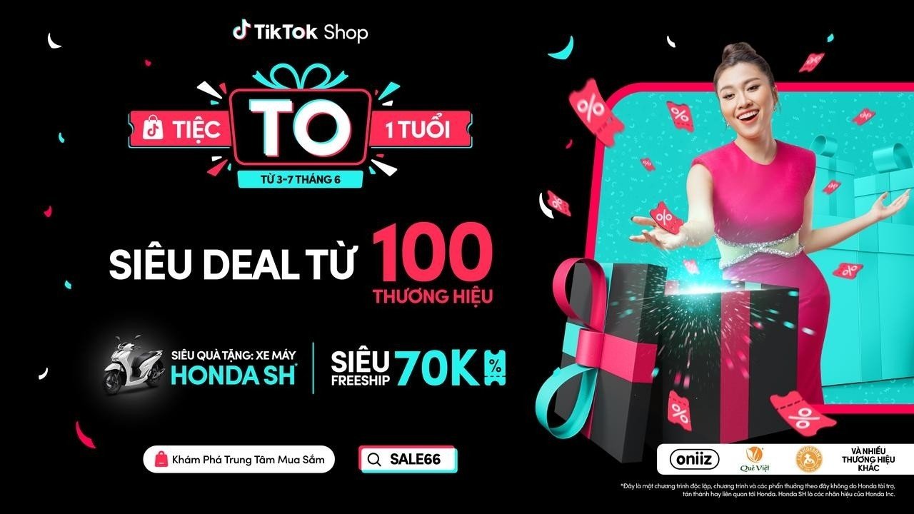 Ngập quà trong Tiệc To 01 Tuổi của TikTok Shop, loạt ưu đãi độc quyền tri ân cộng đồng mua sắm tại Việt Nam - 1