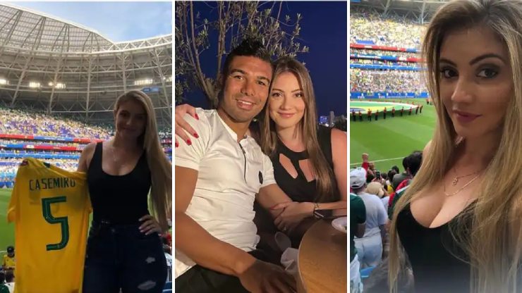 Vợ của Casemiro cũng từng là người mẫu
