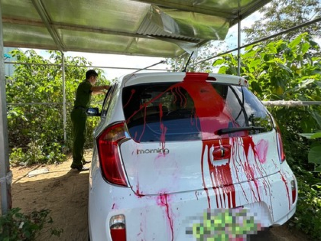 Ô tô của phóng viên báo Tuổi Trẻ bị tạt sơn