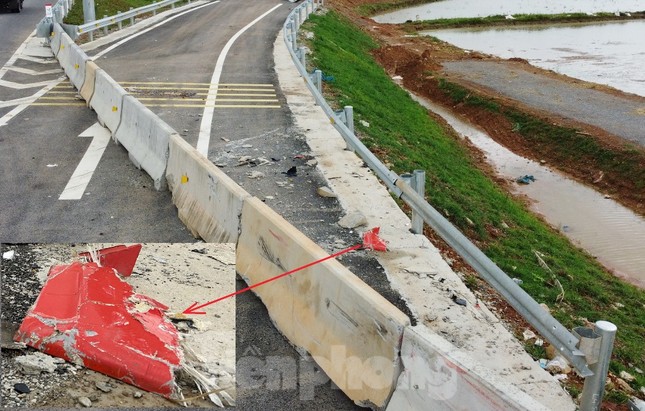 Ngổn ngang, tai nạn tại công trường nút giao cao tốc Mai Sơn - QL45 - 7