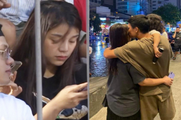 Đời sống Showbiz - Vợ hot girl đến xem Bùi Tiến Dũng thi đấu sau phát ngôn "chồng không xứng đáng" gây xôn xao