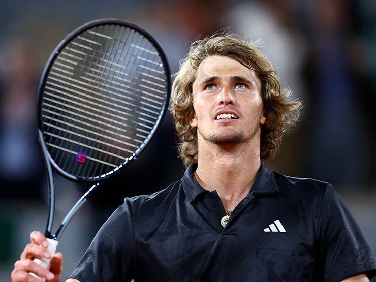 Zverev đang có thời cơ tiến sâu do không có đối thủ mạnh ngáng đường