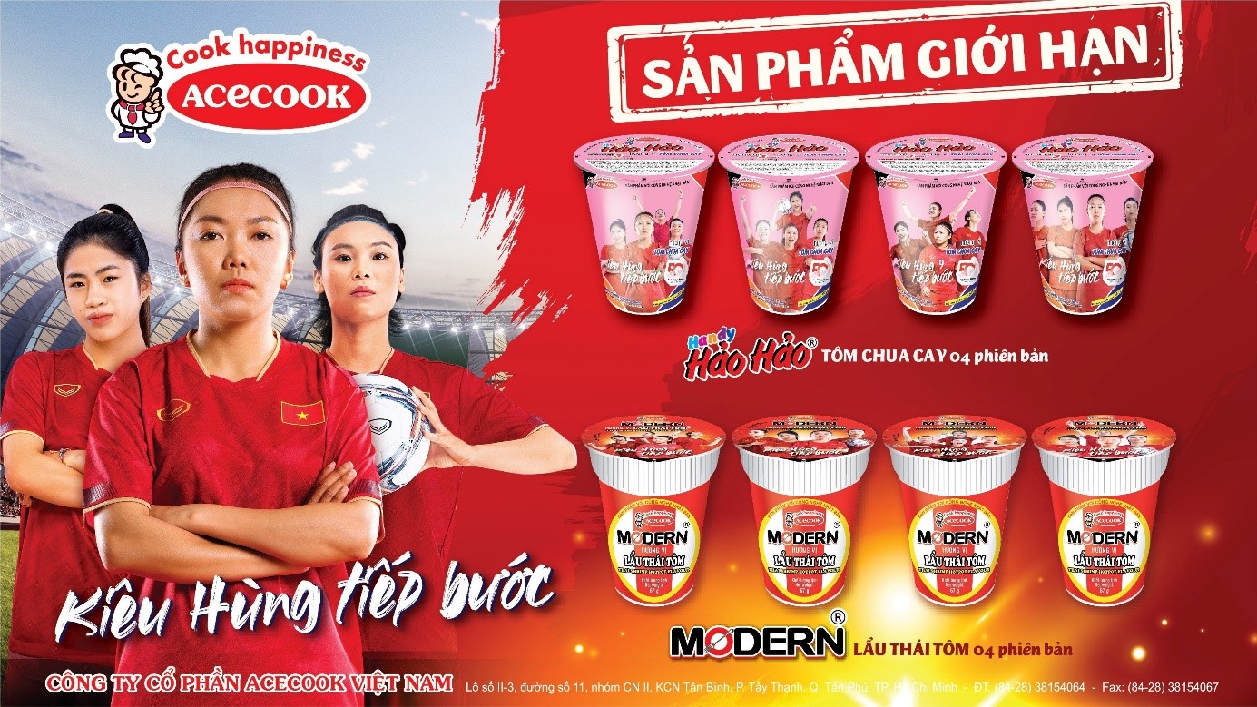 Bao bì mới với 4 phiên bản Đội tuyển Bóng đá nữ Quốc gia Việt Nam