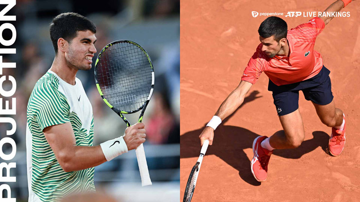 Carlos Alcaraz và Novak Djokovic phải loại nhau ở "chung kết sớm" của Roland Garros năm nay
