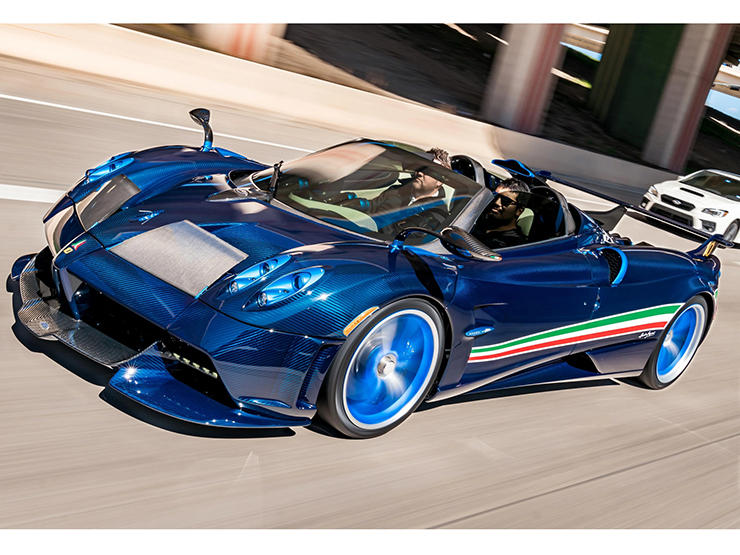 Đây là mẫu xe cực hiếm Pagani Huayra Tricolore màu Blu Tricolore trị giá hơn 150 tỷ đồng - 1