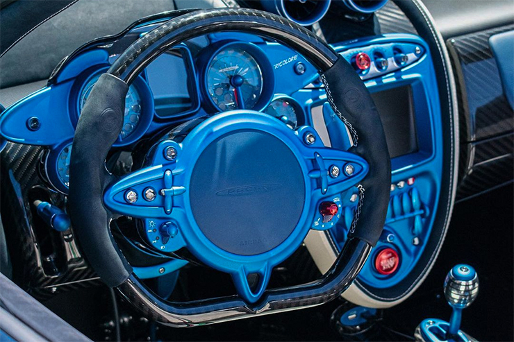 Đây là mẫu xe cực hiếm Pagani Huayra Tricolore màu Blu Tricolore trị giá hơn 150 tỷ đồng - 9