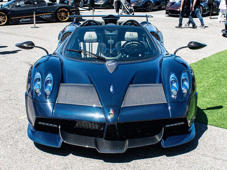 Đây là mẫu xe cực hiếm Pagani Huayra Tricolore màu Blu Tricolore trị giá hơn 150 tỷ đồng - 8