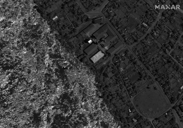 Hình ảnh vệ tinh hé lộ hậu quả thảm khốc từ vụ vỡ đập ở Kherson - 6