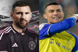 Bóng đá - Nhà báo thân Ronaldo "đá xoáy" Messi sang Mỹ, HLV giải Ả Rập so sánh với CR7