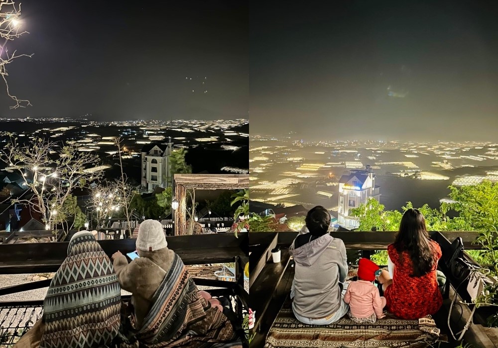 Văn hóa ngồi bệt, quấn khăn uống cà phê ngắm thành phố được Khánh Dương phát triển và được nhiều người yêu thích.