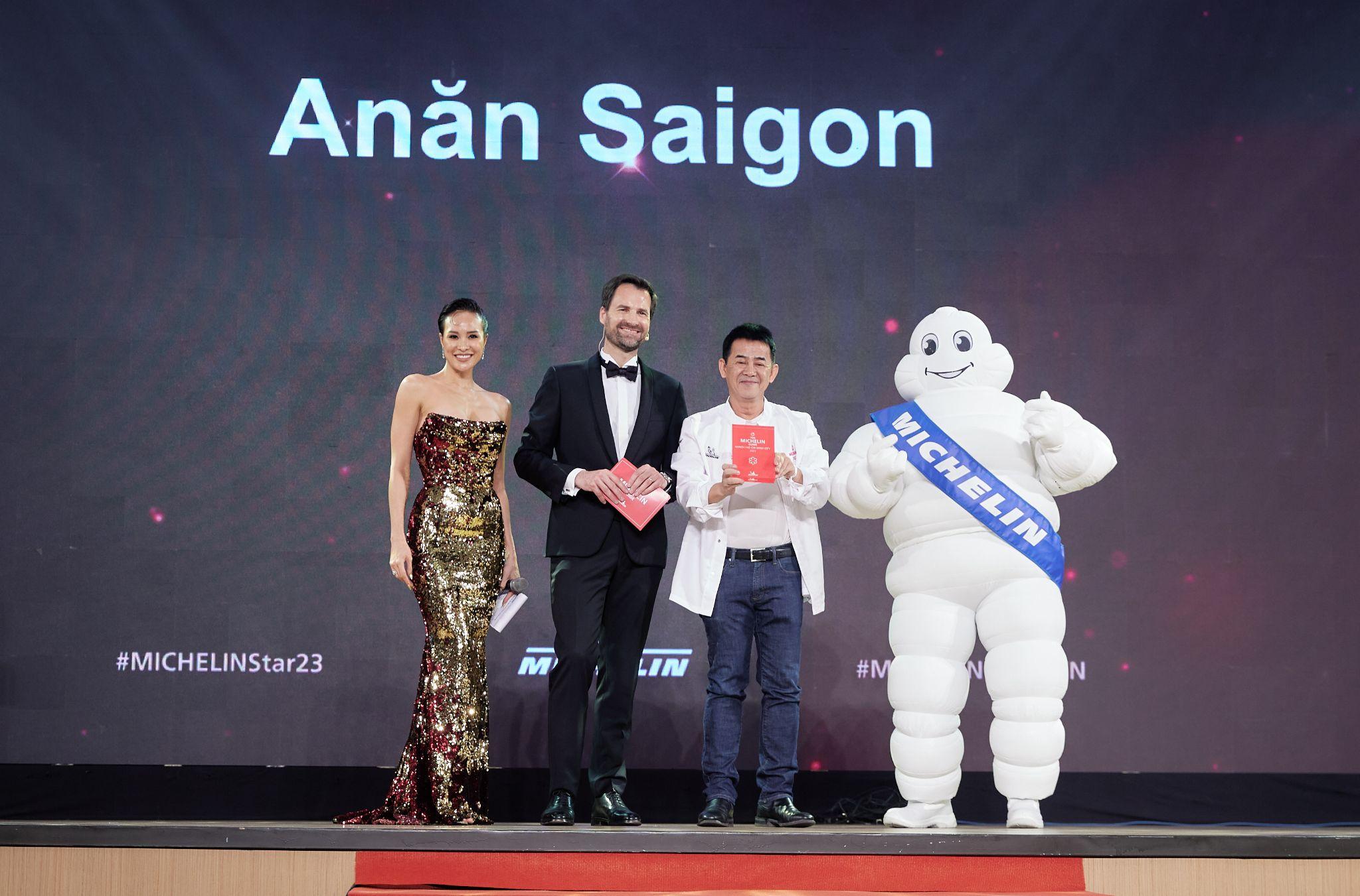 Nhà hàng Anăn Saigon nhận 1 sao Michelin