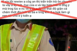 Xin lấy xe ra sớm không được, cô gái liền “quậy” CSGT