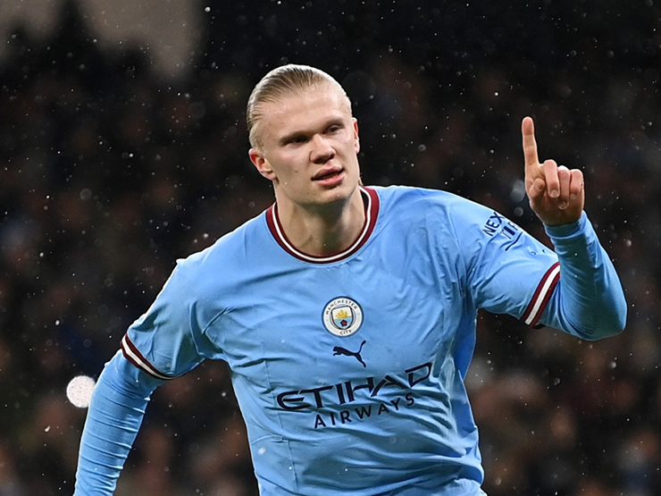 Haaland là tâm điểm chú ý ở trận
chung kết Cúp C1 2022/23