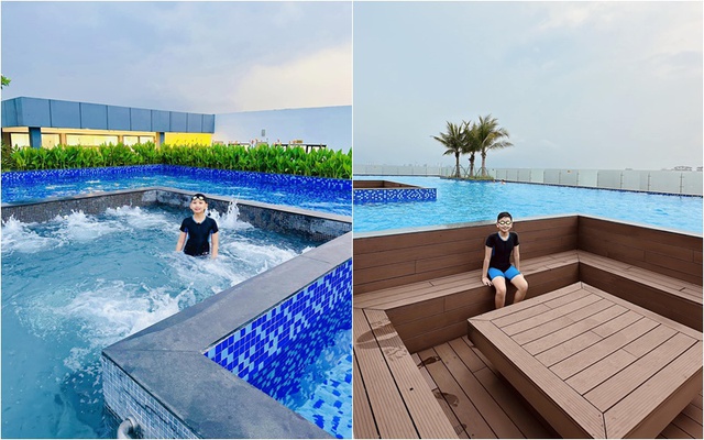 Nữ diễn viên miền Bắc có biệt thự 60 tỷ, mùa hè sung sướng trốn nóng trong bể bơi "resort tại gia" - 6