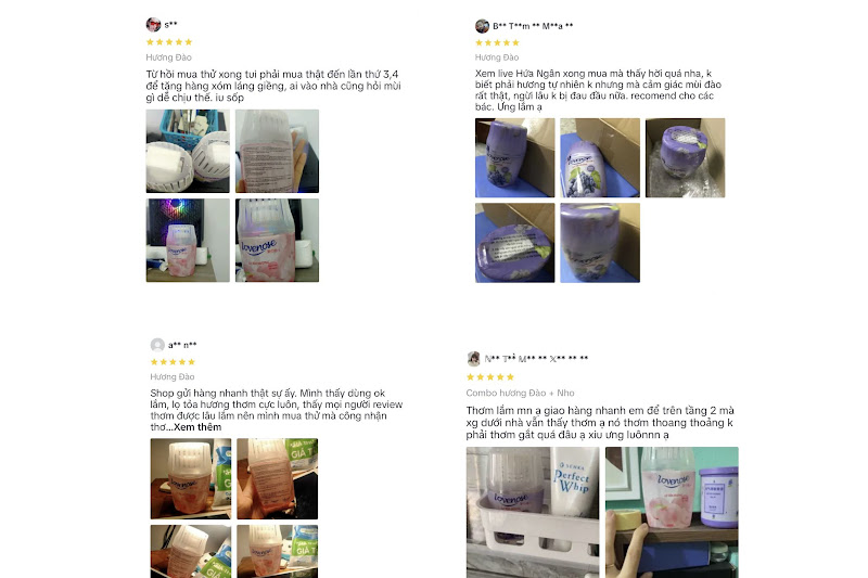 Lovenose nhận được rất nhiều phản hồi tích cực từ khách hàng
