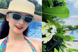 Đời sống Showbiz - Nữ diễn viên miền Bắc có biệt thự 60 tỷ, mùa hè sung sướng trốn nóng trong bể bơi "resort tại gia"