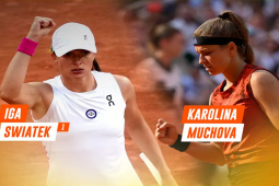 Thể thao - Trực tiếp tennis Swiatek - Muchova: Sai lầm không đúng lúc, Swiatek đăng quang (chung kết Roland Garros) (Kết thúc)