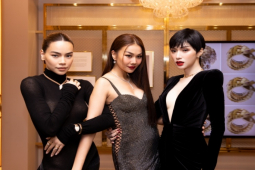 Đời sống Showbiz - Hồ Ngọc Hà diện trang sức 3 tỷ đọ sắc bên Thanh Hằng, Hương Giang