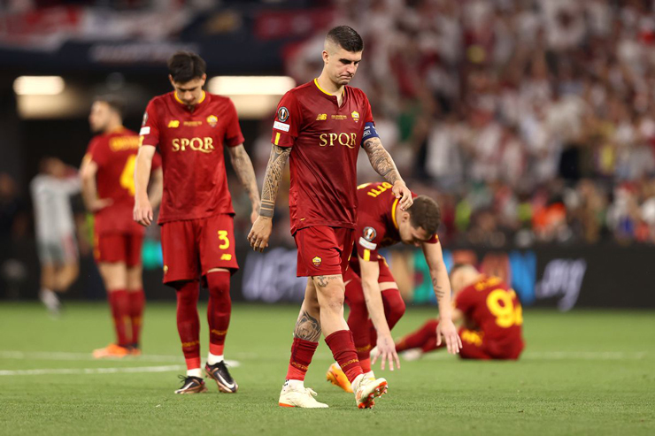 AS Roma không thể vượt qua Sevilla trong trận chung kết Europa League