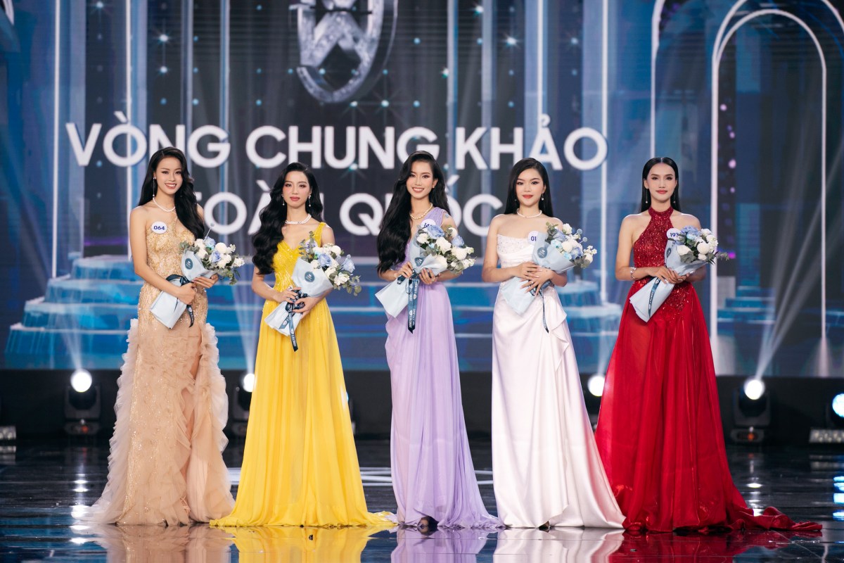 Top 45 Miss World Vietnam 2023 trình diễn bikini thu hút tại đêm Chung khảo toàn quốc - 9