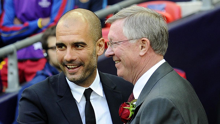 Sir Alex có lẽ không nghĩ Pep Guardiola có thể thành công ở Man City đến vậy