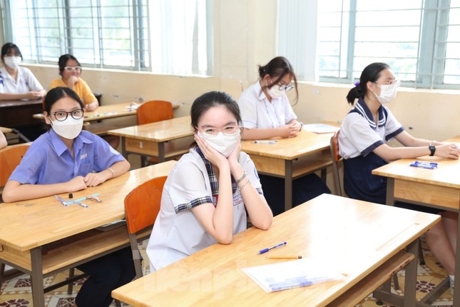 Thí sinh dự thi kỳ thi tuyển sinh vào lớp 10 tại TPHCM