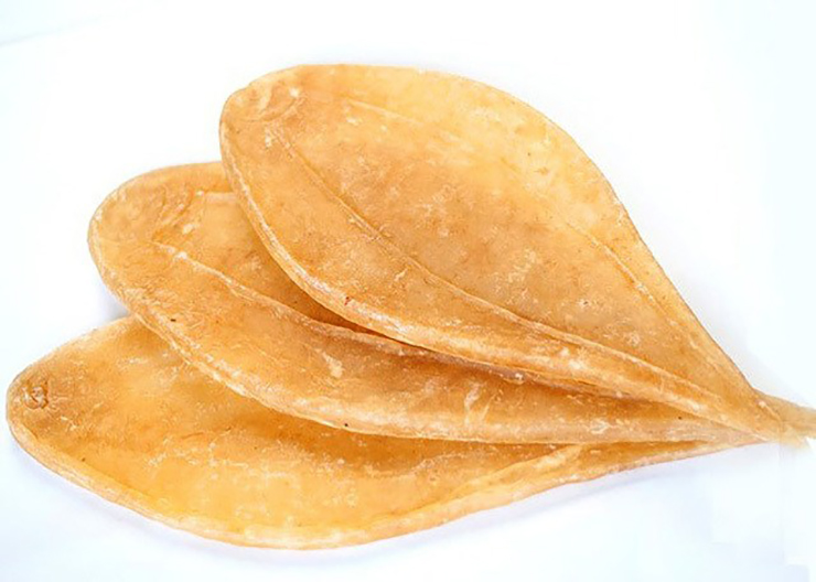 Trên thị trường, bong bóng cá đường hiện đang được rao bán ở mức giá 4 triệu đồng/kg, loại đặc biệt lên đến 7 triệu đồng/kg.
