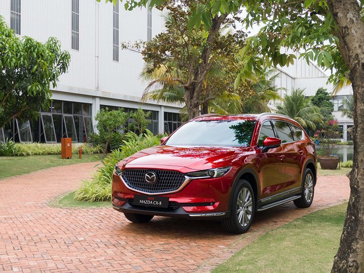 Giá xe Mazda CX-8 niêm yết và lăn bánh tháng 6/2023 - 1