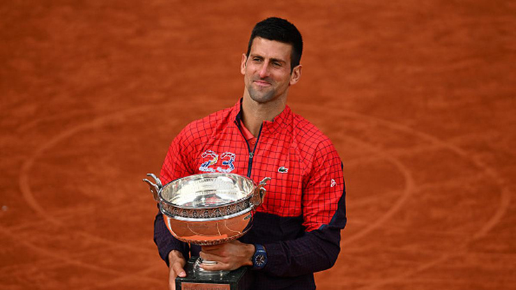 Djokovic đã vô địch cả 2 Grand Slam ở nửa đầu mùa giải 2023