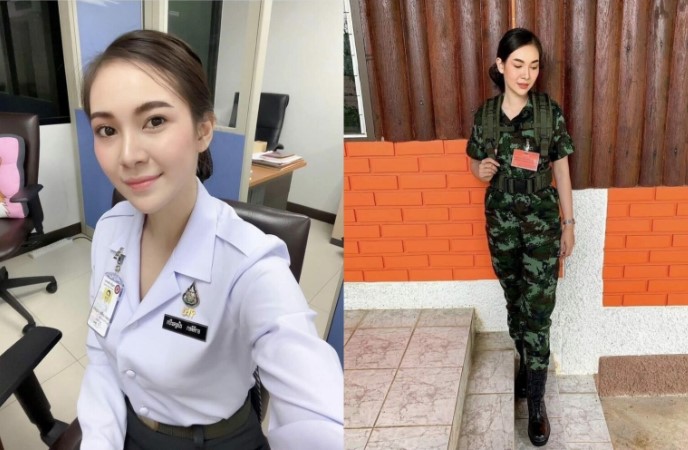 Nữ đại úy Thái Lan xinh đẹp dính lùm xùm vì 3 bức ảnh - 4