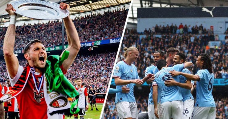 Feyenoord được hưởng lợi nhờ Man City