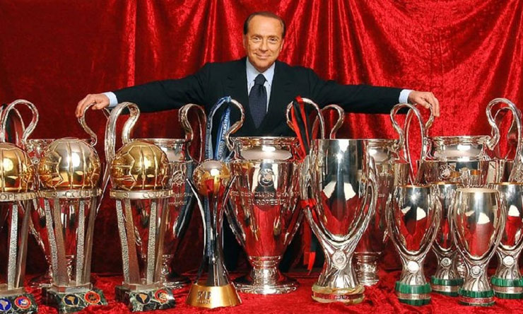 Sylvio&nbsp;Berlusconi, cựu Thủ tướng Italia và cựu Chủ tịch AC Milan qua đời ở tuổi 86