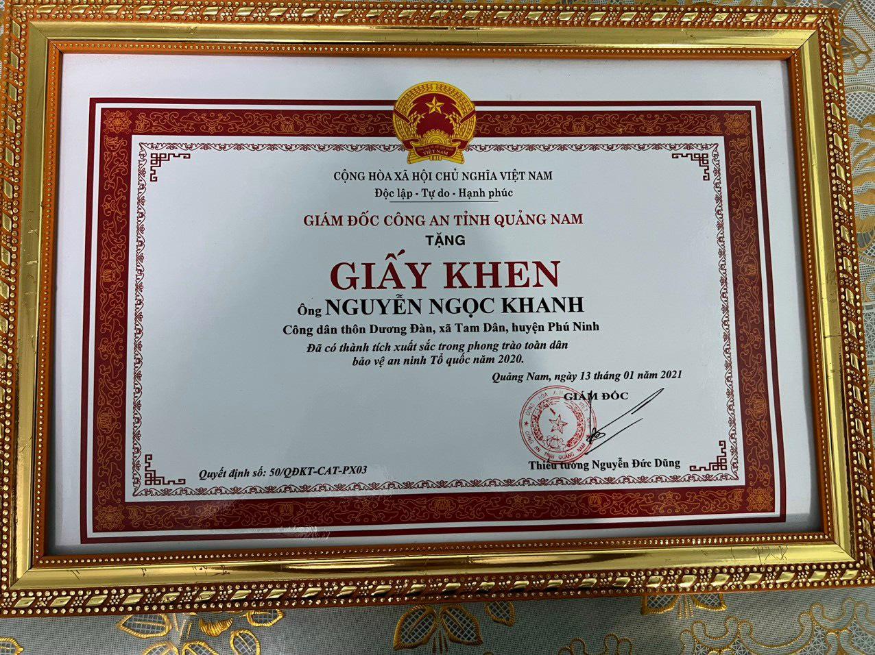 Minh chứng cho những nỗ lực, cố gắng trong quá trình cống hiến của Ngọc Khanh (Ảnh: NVCC)